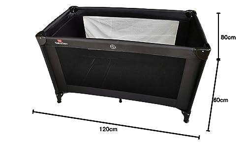 BabyDan XL Travel Cot - Versatile Sleep & Play