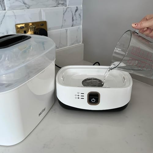 Nuby Baby Bottle Sterilizer and Dryer, White