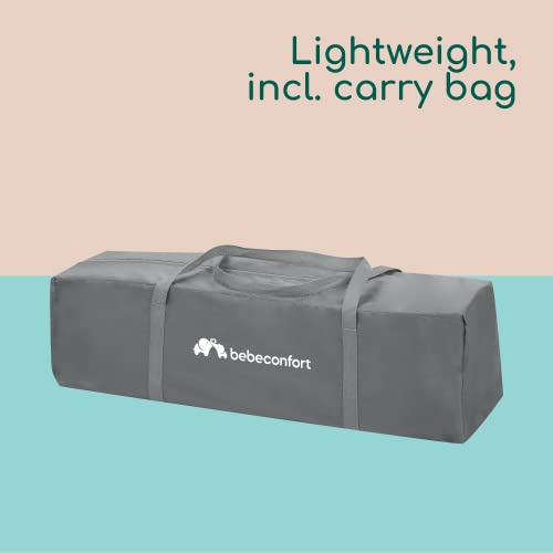 Bebeconfort Soft Dreams Travel Cot, Full Grey