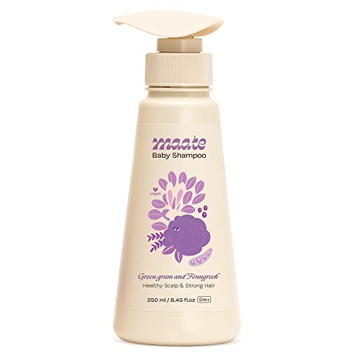 Maate Baby Shampoo | Green Gram & Fenugreek Enriched