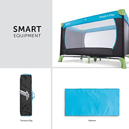 Portable Hauck Travel Cot, Birth to 15kg