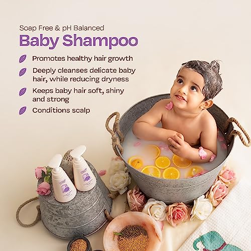 Maate Baby Shampoo | Green Gram & Fenugreek Enriched