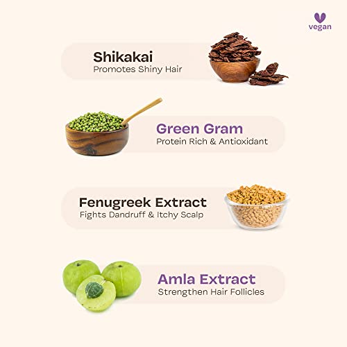 Maate Baby Shampoo | Green Gram & Fenugreek Enriched