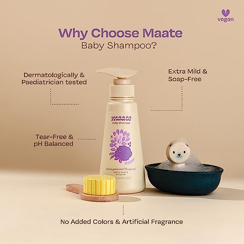 Maate Baby Shampoo | Green Gram & Fenugreek Enriched