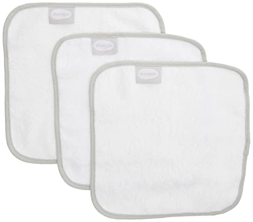 Soft Bamboo Cotton Baby Wash Cloths | 3 Pack