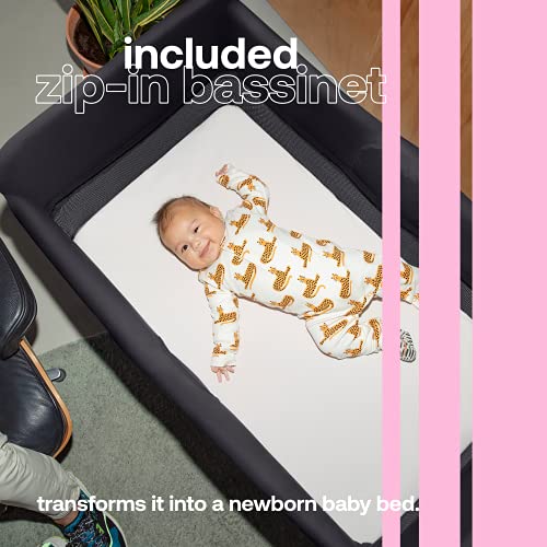 Bugaboo Stardust - Easy Assembly, Black Travel Cot