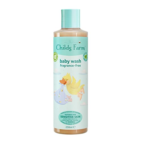 Childs Farm Baby Body Wash for Newborns, 250ml