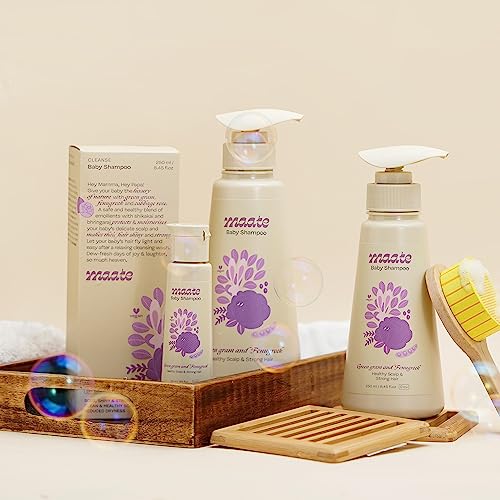 Maate Baby Shampoo | Green Gram & Fenugreek Enriched