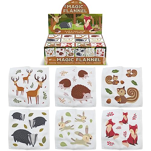 Woodland Animal Magic Wash Cloth - Child-Friendly Design
