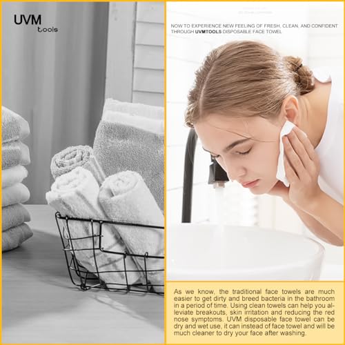 Soft Cotton Face Towel - 120 Count