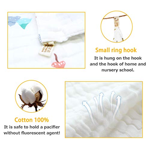 ALBOYI Muslin Washcloths Set for Babies - 7 Pack