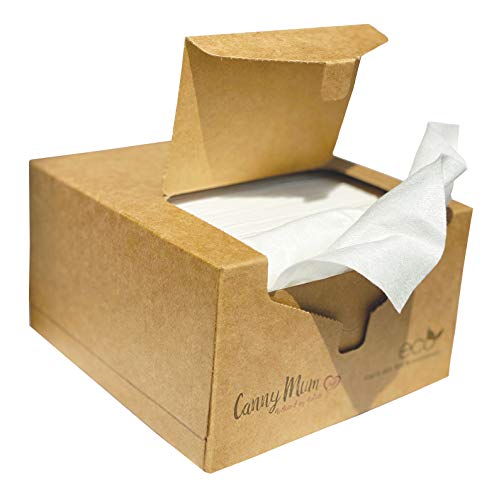 Bamboo Dry Wipes for Sensitive Skin - 200 pack