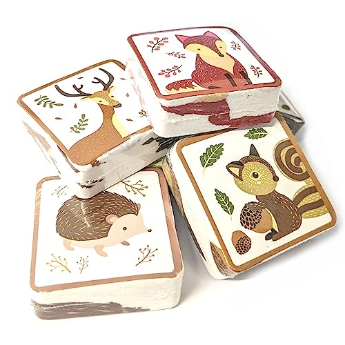 Woodland Animal Magic Wash Cloth - Child-Friendly Design