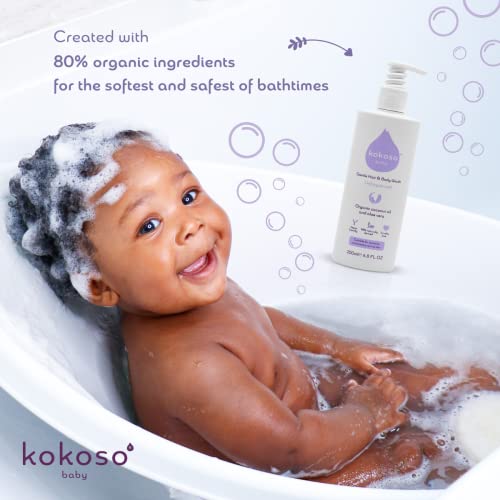 Organic and Natural Baby Wash - Gentle, Fragrance-Free