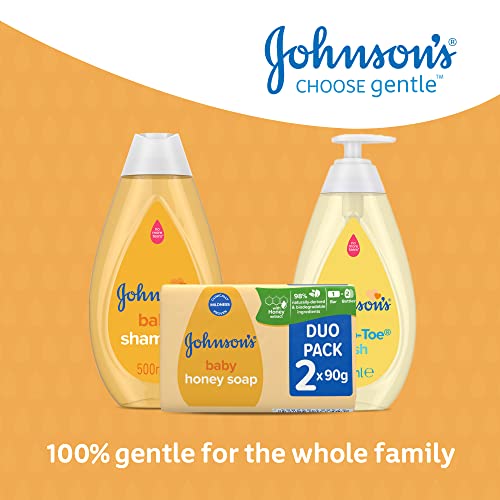 Johnson's Baby Honey Soap Duo, 90g (Pack of 2)