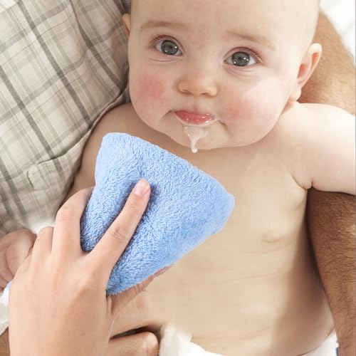6-Piece Soft Flannel Face Cloths for Babies and Adults