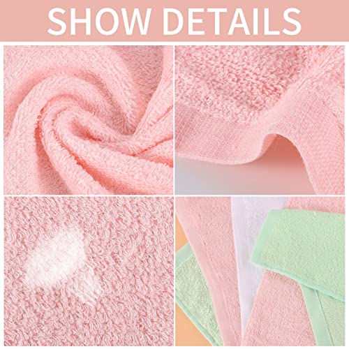 Soft Bamboo Face Towels, 6 Pack