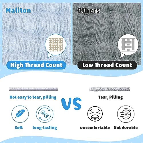 Maliton Zoo Pattern Muslin Squares for Newborn