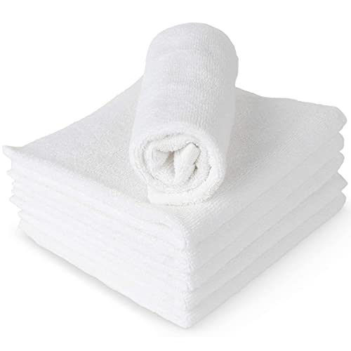 Soft Bamboo Washcloths for Baby - 6 Pack