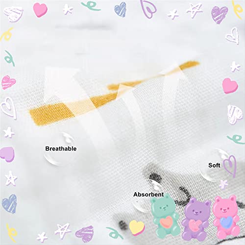 Norinori Muslin Squares - Soft Reusable Baby Cloths