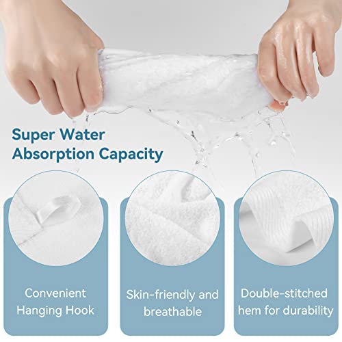 Super Soft Bamboo Baby Washcloths, 10-Pack