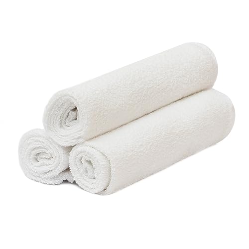 Sasma Home - 10 Pack Large Baby Washcloth