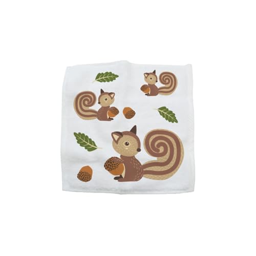 Woodland Animal Magic Wash Cloth - Child-Friendly Design