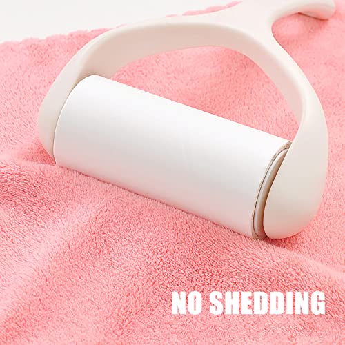 Soft Coral Fleece Baby Washcloths - Pack of 12