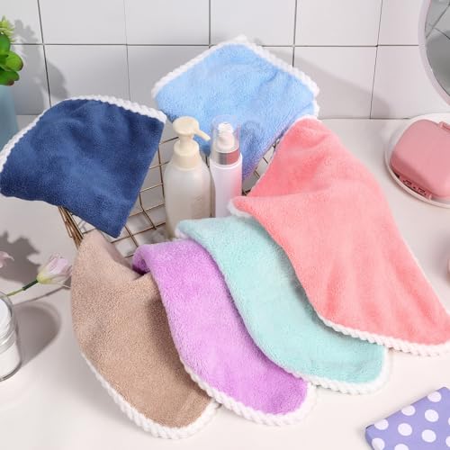 6-Piece Soft Flannel Face Cloths for Babies and Adults