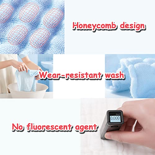 8-Pack Soft Muslin Burp Cloths for Newborns