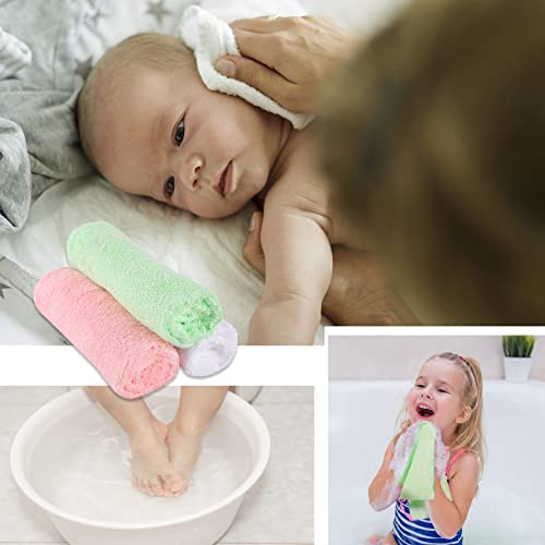 Soft Bamboo Face Towels, 6 Pack