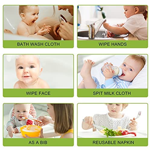 JoJo Jr. Ultra Soft Baby Wash Cloth