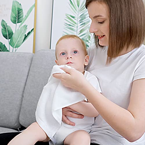 Super Soft Bamboo Baby Washcloths, 10-Pack
