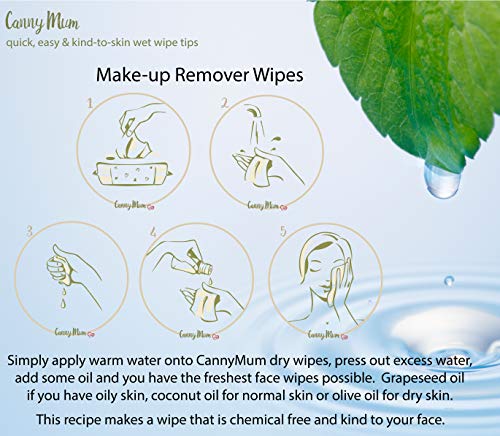 Bamboo Dry Wipes for Sensitive Skin - 200 pack