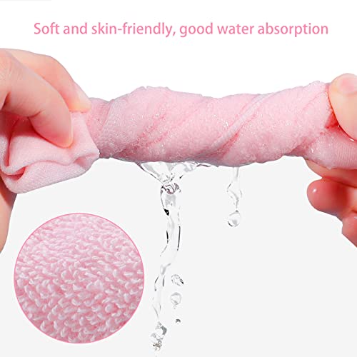 8 Pack Soft Bamboo Flannel Face Towels