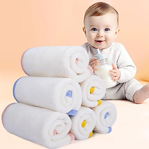 Polyte Baby Washcloth Pack - Gentle, Hypoallergenic Microfiber
