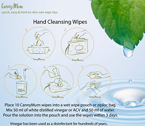 Bamboo Dry Wipes for Sensitive Skin - 200 pack