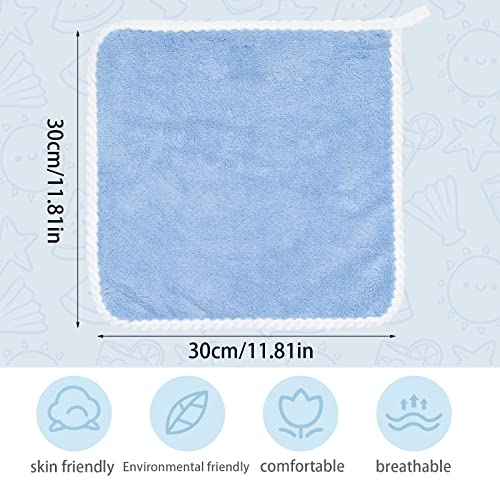 Soft Baby Towels, 5 Pack Flannel Face Cloths