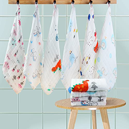 Soft Muslin Cloths for Baby - 10 Pack