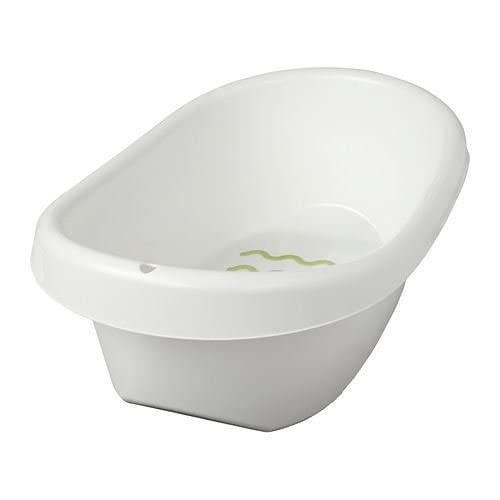 LÄTTSAM - White and Green Baby Bath