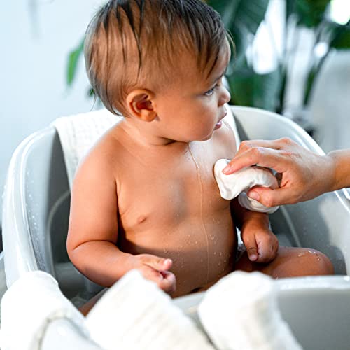 Soft Muslin Cotton Baby Washcloths, Pack of 10