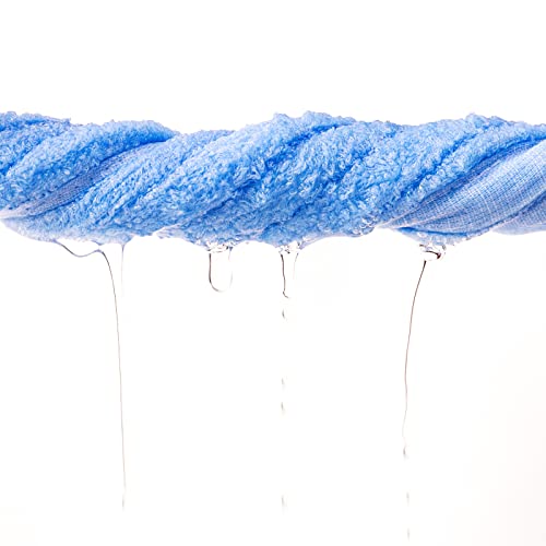 Soft Organic Bamboo Baby Washcloth Towels - 10pcs