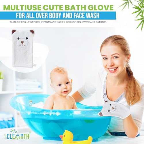 ACLEARTH® Bamboo Hooded Towel, Soft & Absorbent