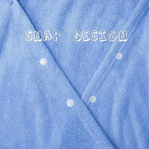 Soft Hooded Baby Bath Towel, Coral Fleece