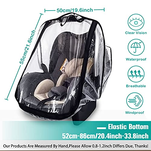 Car Seat Rain Cover for Maxi COSI and More