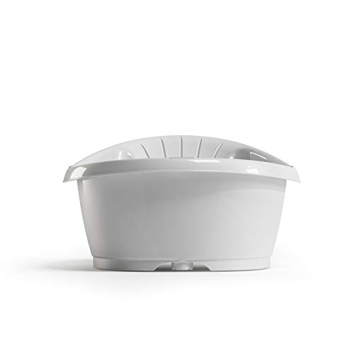 OKBaby Onda Compact Baby Shower Bath, White
