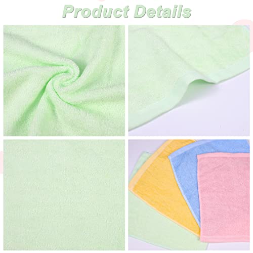 Soft Flannel Face Cloths - 6 Pack, 25x25cm