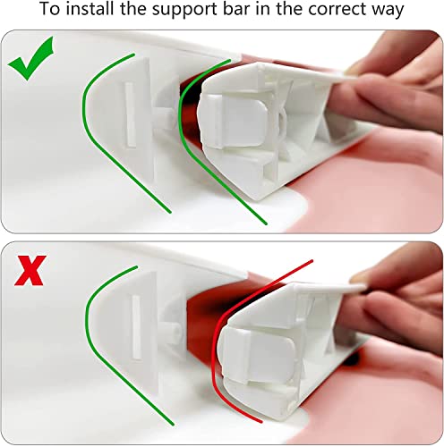 Pink Foldable Baby Bath Tub with Thermometer & Drain Plug