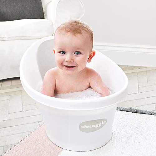 Shnuggle Baby Bath | Built-in Support | Newborn-friendly