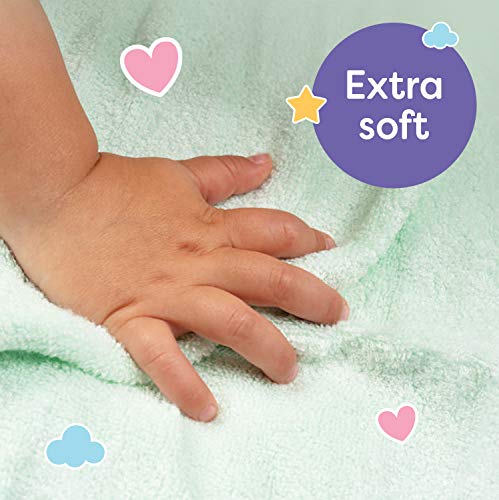 Little Gubbins 6 Bamboo Wash Cloths - Soft & Absorbent